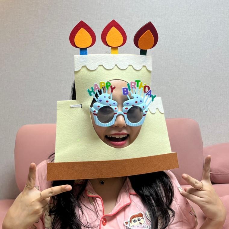 케이크가면 재밌는 인싸템 케이크 가면 케이크모자