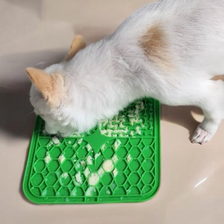 리키매트 강아지 고양이 슬로우식기 고양이슬로우식기