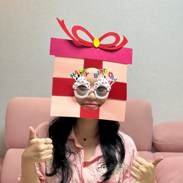 생일가면 재밌는 인싸템 선물상자 가면 생일모자