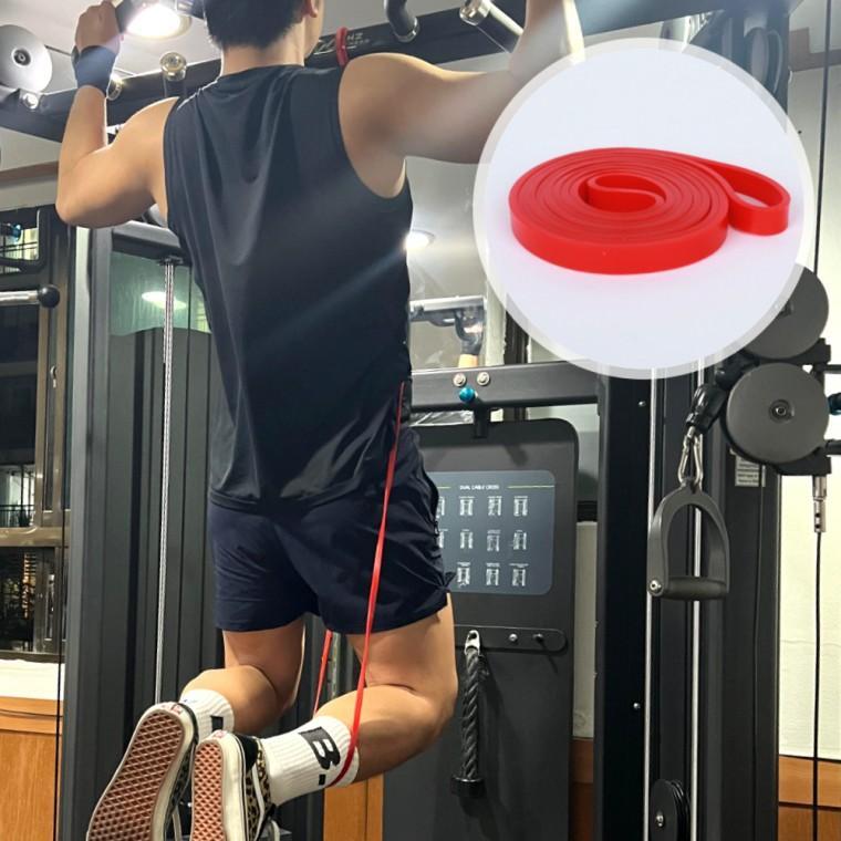 풀업밴드 풀업 철봉 턱걸이밴드 2단계 빨강