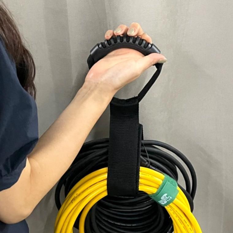 전선정리 전선 케이블 호스 정리 밴드 손잡이 대형 전선정리손잡이