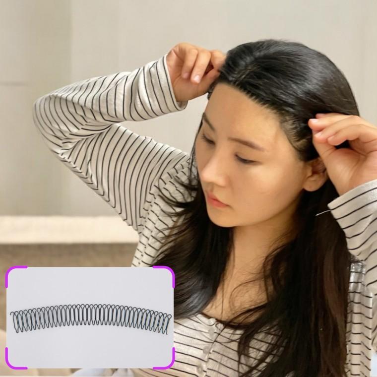 잔머리고정핀 올림머리 잔머리 헤어 고정핀 20cm 헤어고정핀