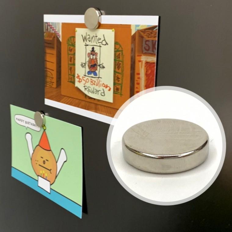 네오듐자석 초강력 네오디움 원형 자석 20mm x 5mm 네오디움원형자석