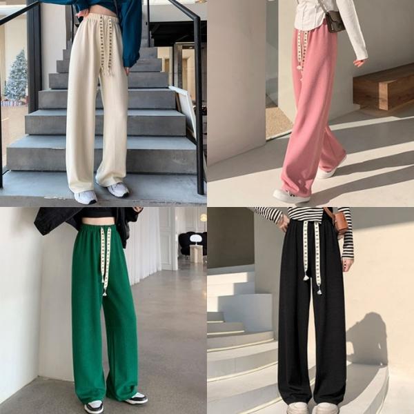 휘뚜루 엠보 밴딩팬츠 4color   44-77사이즈 밴딩 추리닝바지