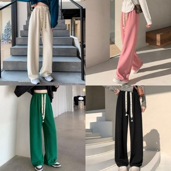 휘뚜루 엠보 밴딩팬츠 4color   44-77사이즈 밴딩 추리닝바지