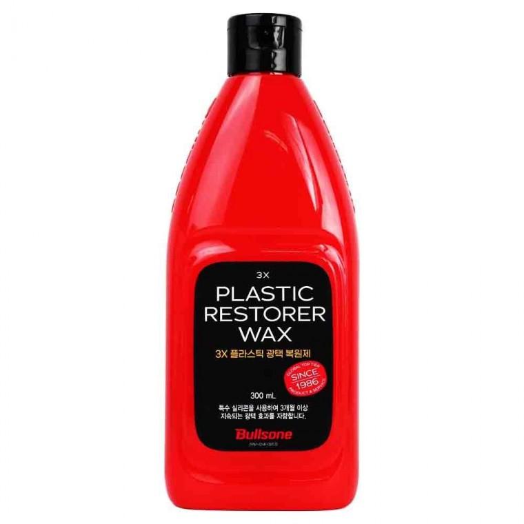 불스원 3X 플라스틱 광택 복원제 300ml