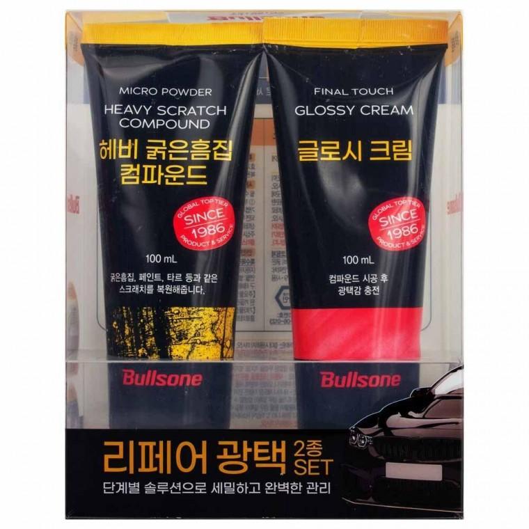 불스원 리페어 광택 2종 세트(100ml x 2개)