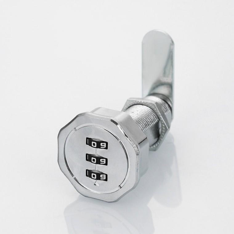 가구 캐비넷 번호키 30MM 실버