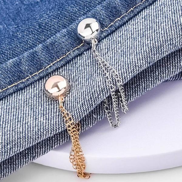 바지 밑단 고정 자석 기장 수선 줄이기 체인 DD-12836