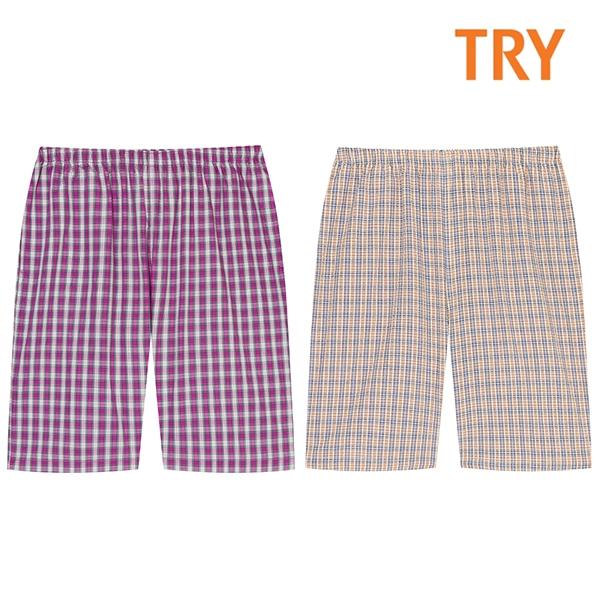 TRY 여성 면혼방 5부파자마 잠옷반바지 홈웨어(택1)