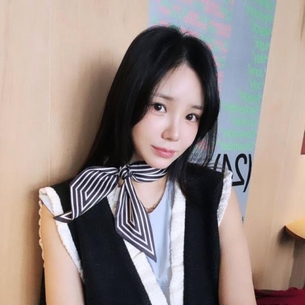 실크감촉 스트라이프 롱스카프 130cm 블랙 롱타이 스카프