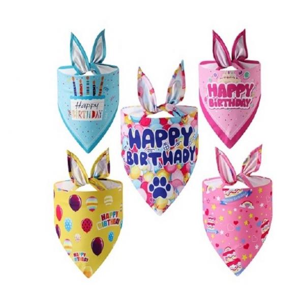 [사러왕]반려견 스카프 강아지 케이프 삼각스카프 애견 생일파티 턱받이 대형견스카프 봄 머플러 커플 선물