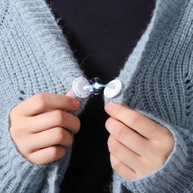 강력 자석단추 똑딱이 의류 가방 부자재 2.2cm