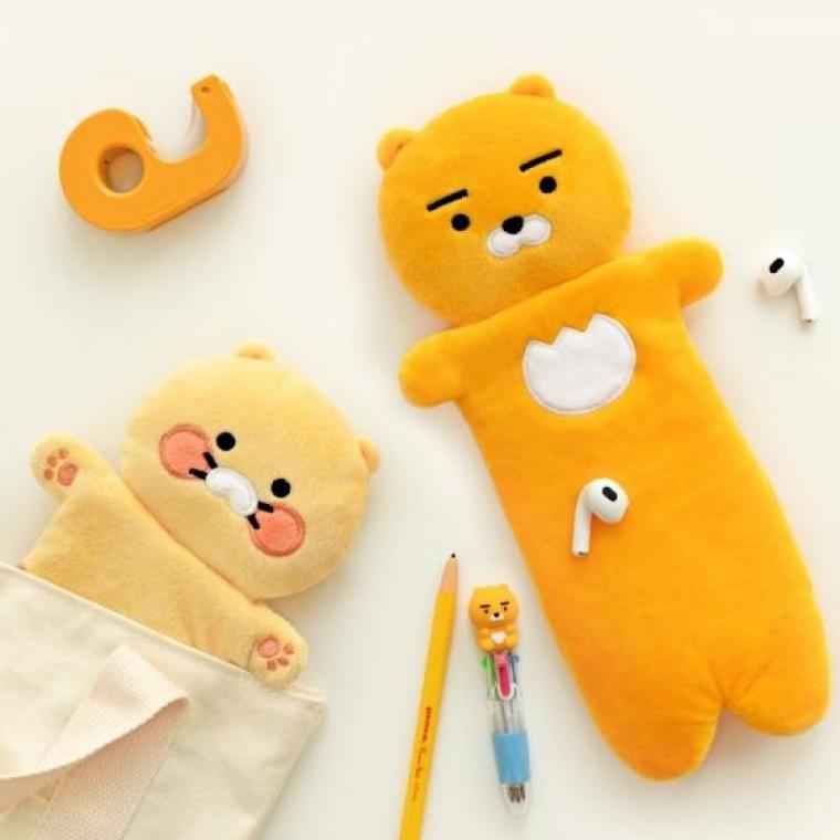 카카오프렌즈 인형 필통