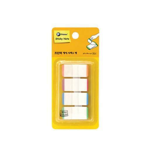 프린텍 팝업 인덱스 탭 라인칼라 4색 38x18mm IT3818-4L