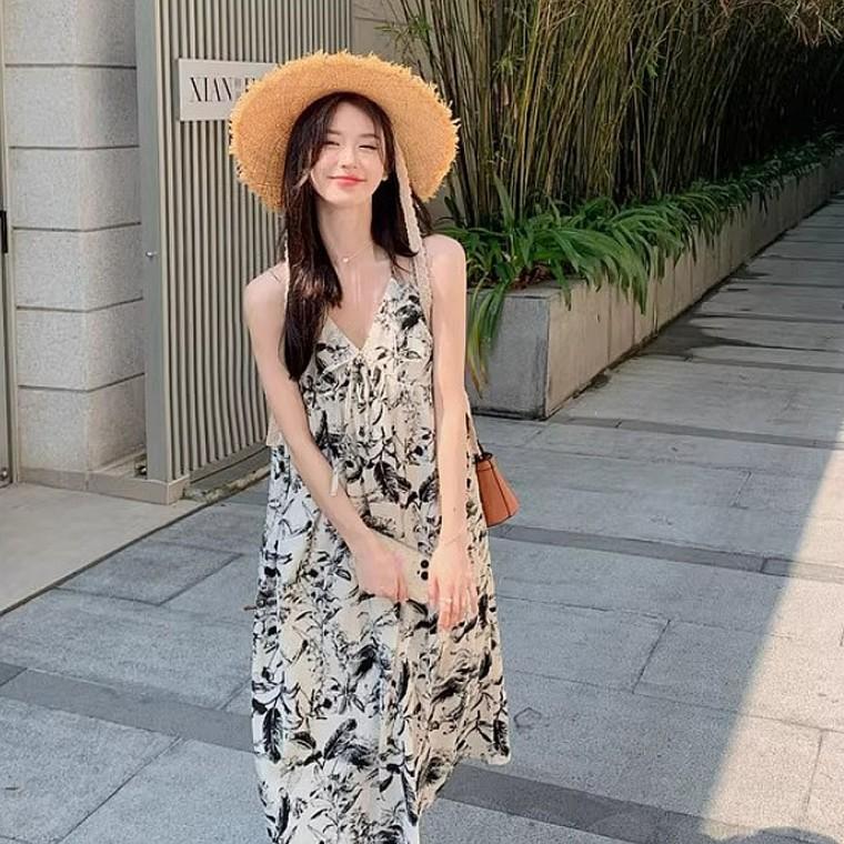 원피스 여자 바캉스 롱원피스 휴양지 여름 팔라워