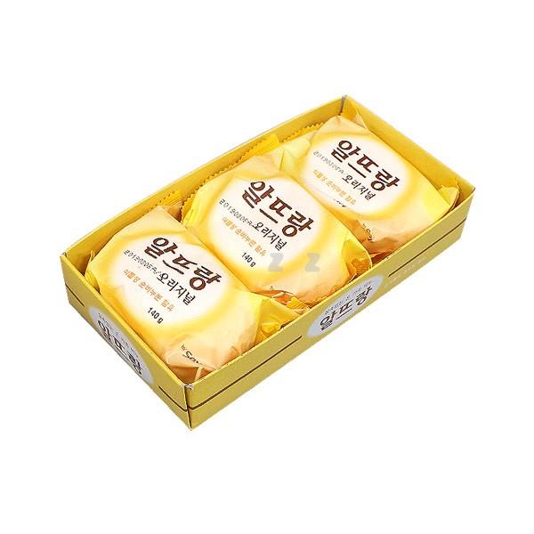 알뜨랑 오리지널 비누(옐로우) 140g X 3입 -TJ/손비누