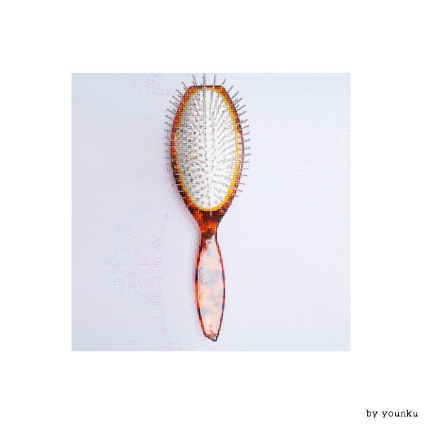 고급철브러쉬 머리빗(대) 헤어 머리빗 브러쉬 정전기