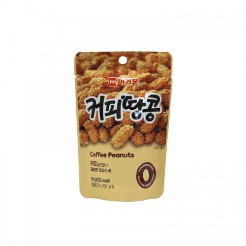 머거본 커피땅콩 60g 술안주 주전부리 맥주안주
