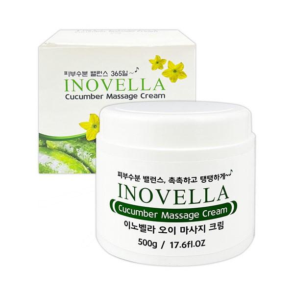 이노벨라 오이 바이탈라이징 마사지크림 500g -TJ 컨트롤마사지크림 마사지크림 맛사지크림 컨트롤크림 화