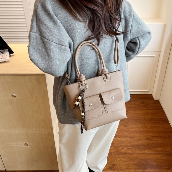 _24236 데일리 오피스 여성 레더 토트 크로스백