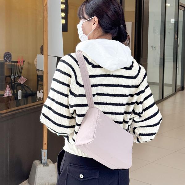 BR_1014 캐주얼 데일리 여성 앞지퍼 크로스백