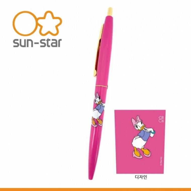 클릭 골드 유성 검정펜 0.5mm 데이지덕
