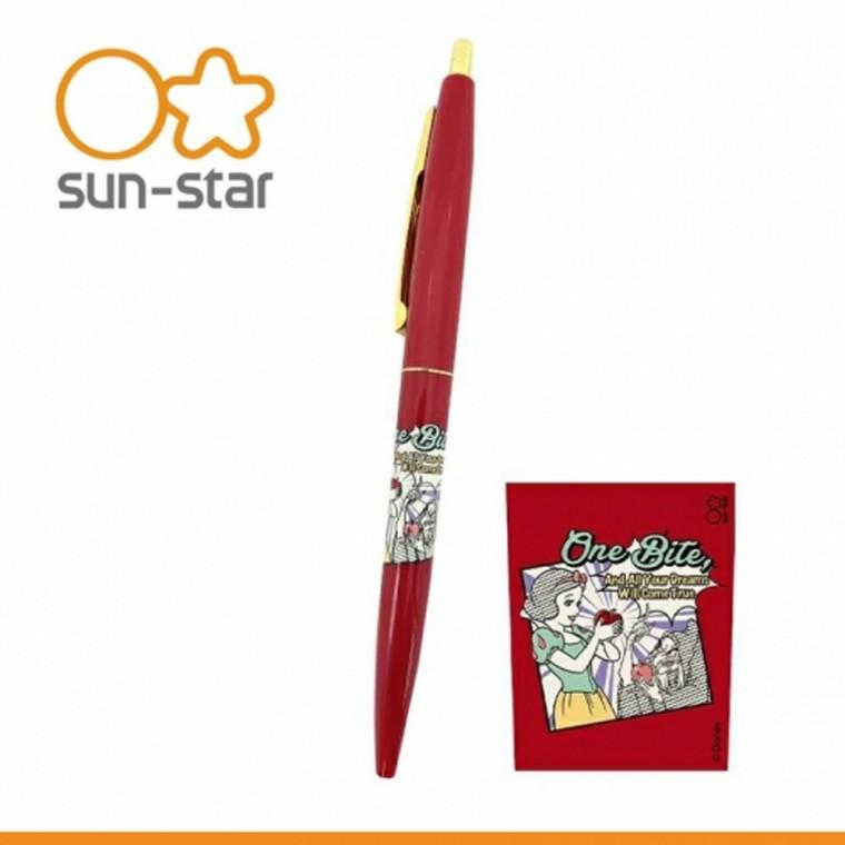 클릭 골드 유성 검정펜 0.5mm 백설공주A