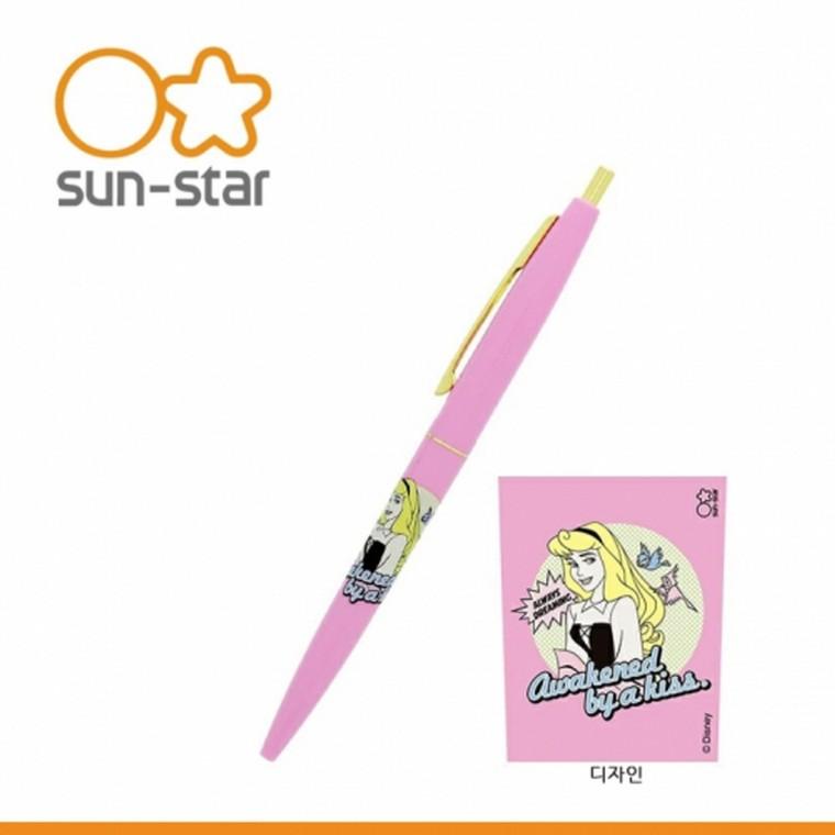 클릭 골드 유성 검정펜 0.5mm 잠자는 숲속의 공주