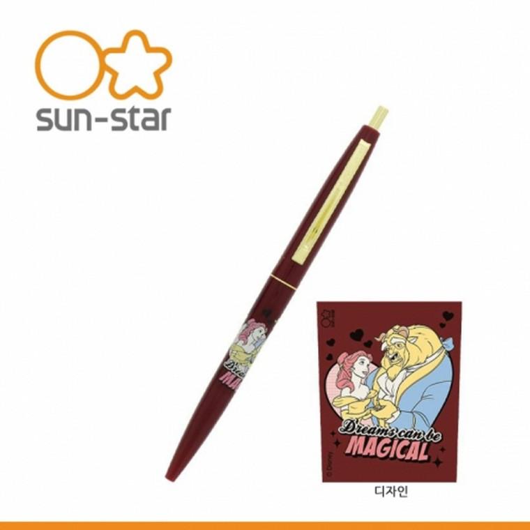 클릭 골드 유성 검정펜 0.5mm 미녀와 야수A