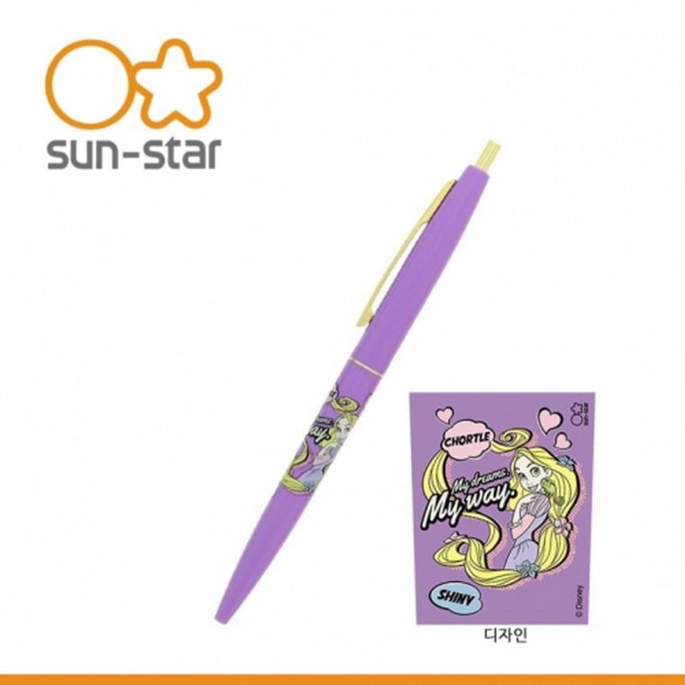 클릭 골드 유성 검정펜 0.5mm 라푼젤A