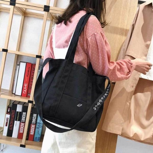 에코백 캔버스 숄더백 크로스백 학생 보조가방