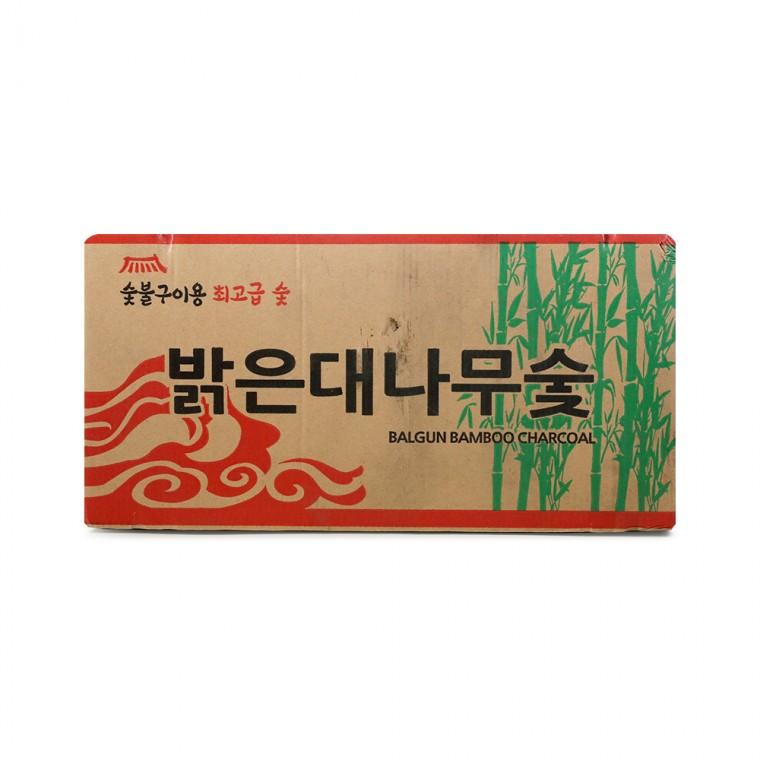캠핑용 밝은 대나무숯 10kg (박스)