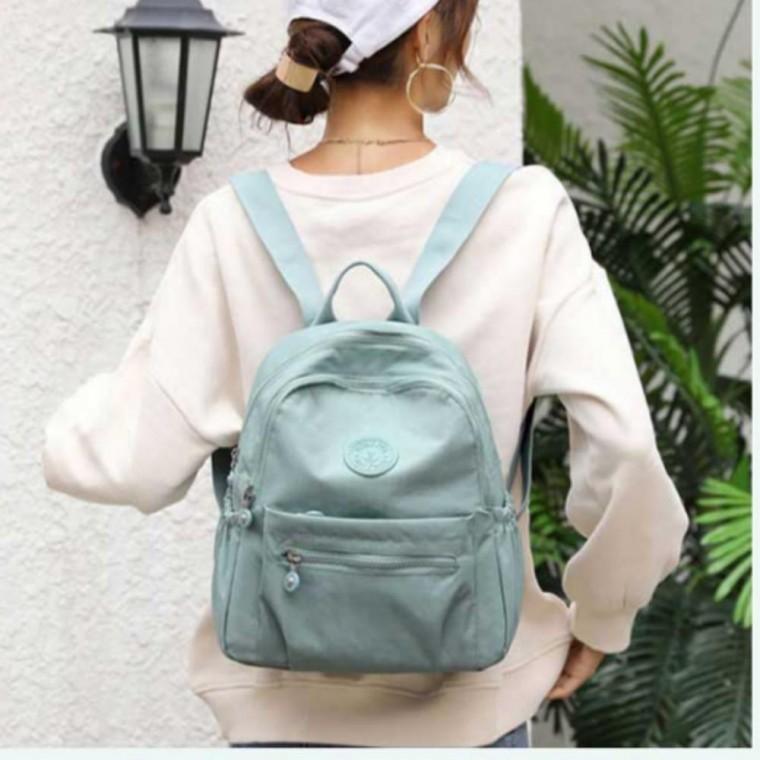 원형패치 경량 여성 백팩 힙색 백팩 원형패치 등산 여자 가방 여성 경량
