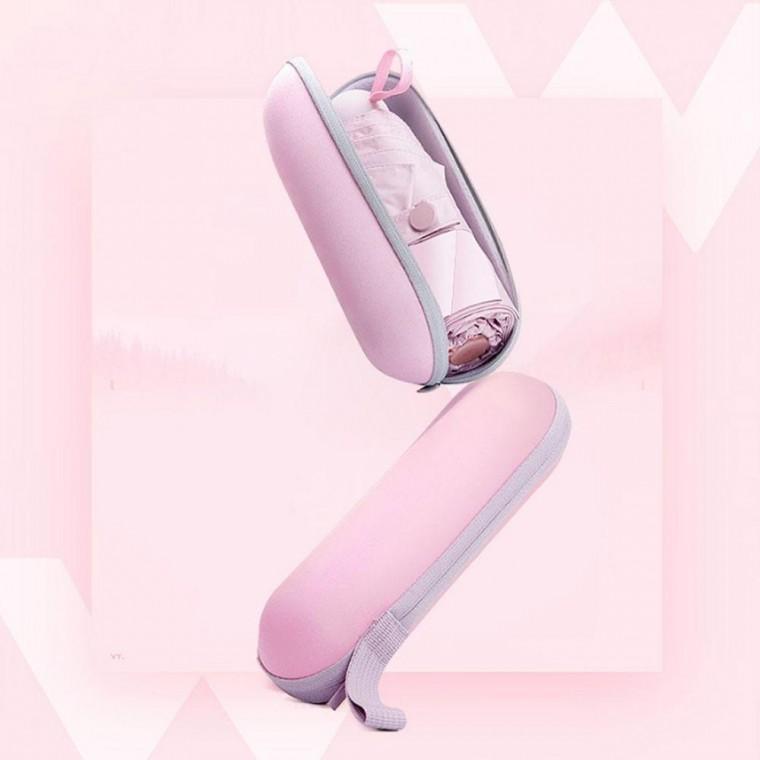 미니 초경량 양우산 파우치포함 자외선차단99% 포켓 5단우산 자외선차단