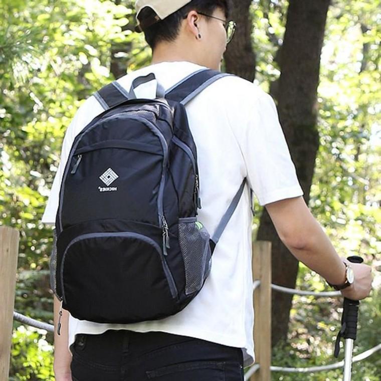 여행 등산캠핑 초경량 폴딩백 20L 백팩 기내용 배낭 폴딩 접이식 가방
