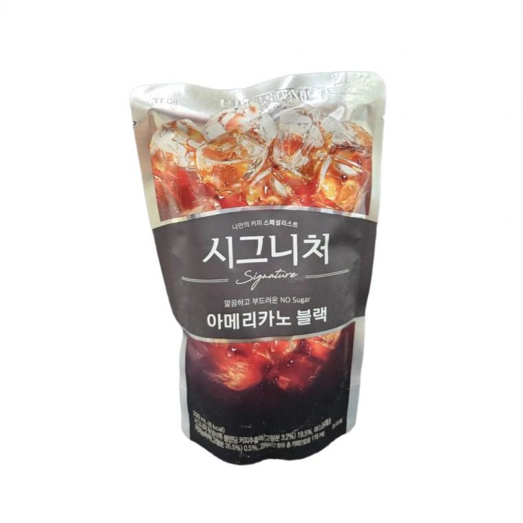 시그니처 아메라카노 블랙 230ml x 10개입 파우치 커피