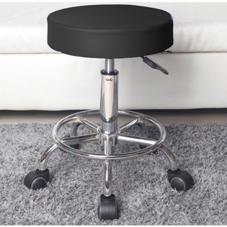 쿠션 스툴의자 원형 미용실 진찰 간이 보조 의자 조절 스툴의자 보조의자