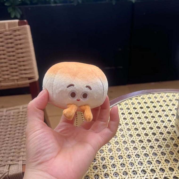 모닝빵 인형키링 다리달린 브레드 눈달린 식빵 호빵 백참 열쇠고리 인형뽑기