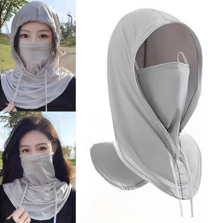 자외선 360도 차단 쿨링 원단 후드넥 가드