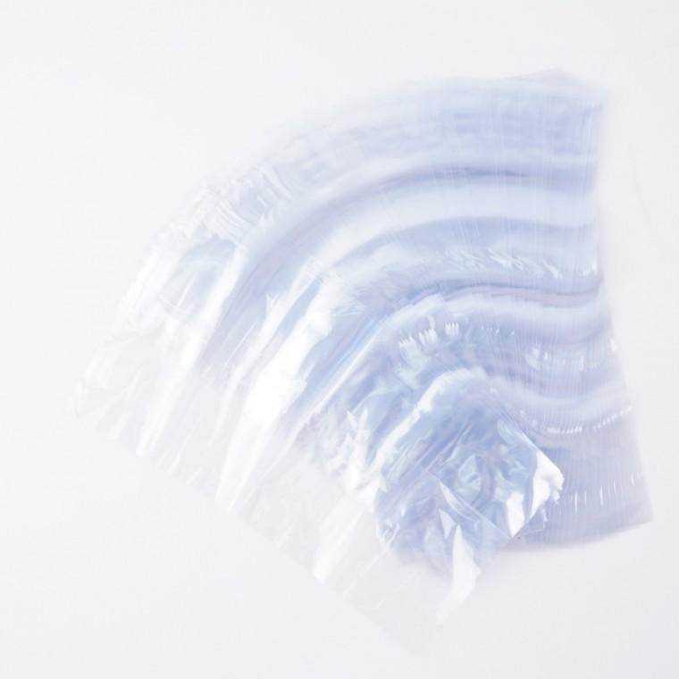 열수축 투명 비닐 포장 랩핑 코팅 pvc 필름 50p 8x25cm