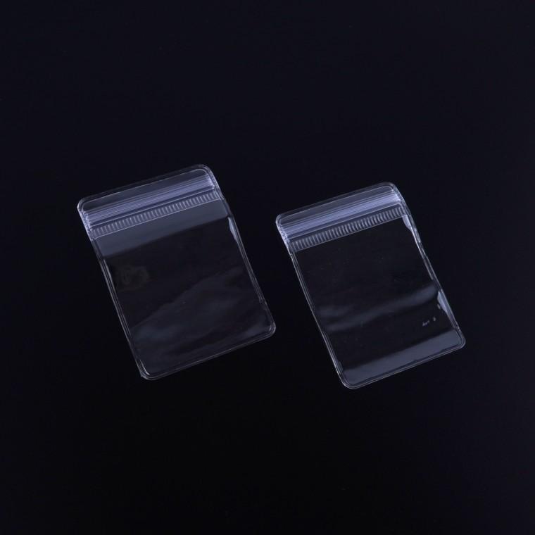 PVC 포장백 소형 주얼리 보관 비닐 소분 파우치 포장 지퍼백 투명 10p [5x7]