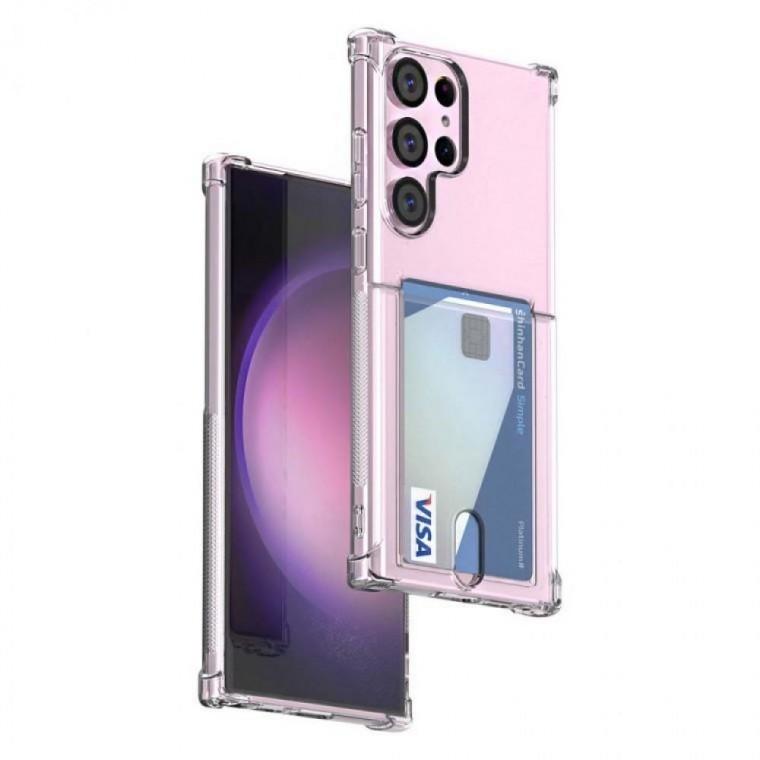 방탄 카드 클리어 캡슐젤리 케이스 갤럭시S22플러스 SM-S906N