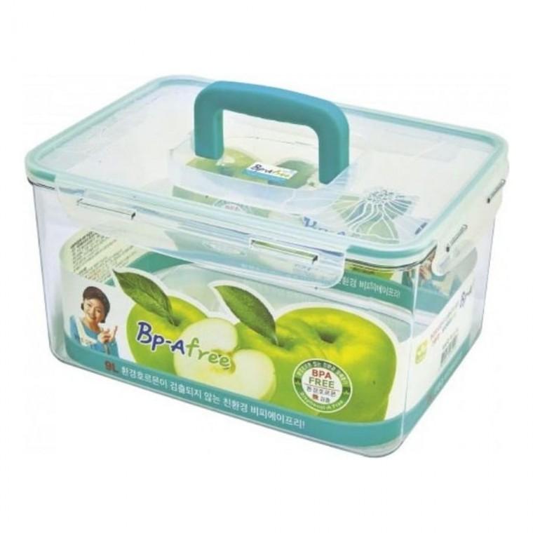 트라이탄 밀폐용기 김치통 냉장고 반찬통 직사각 12L 냉장고보관용기