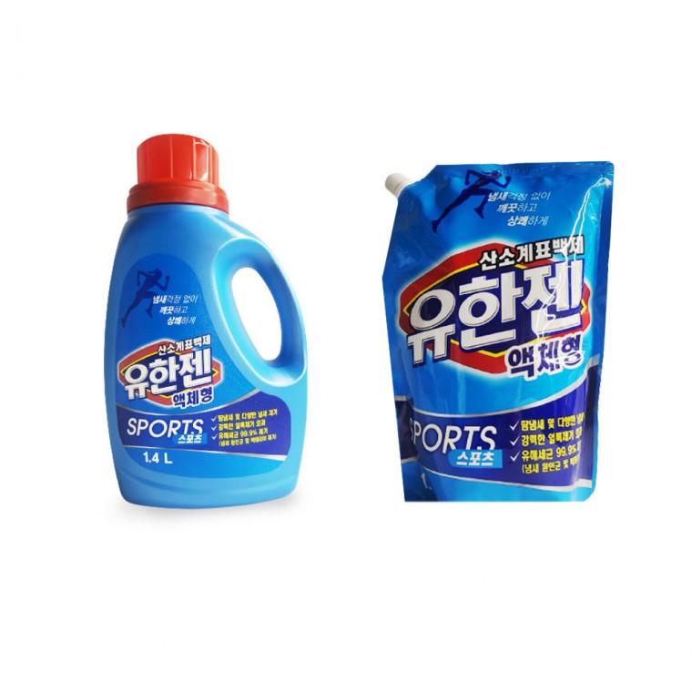 유한젠 스포츠 산소계표백제 택1 세탁보조제 냄새제거