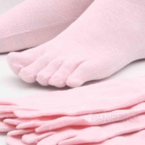여자 단목양말 5켤레 핑크 여름발가락양말 여성용발가락양말 면양말 여성발가락양말 패션발가락양말