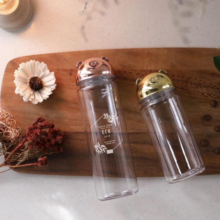 국내생산 주문 제작 피그 보틀 350ml