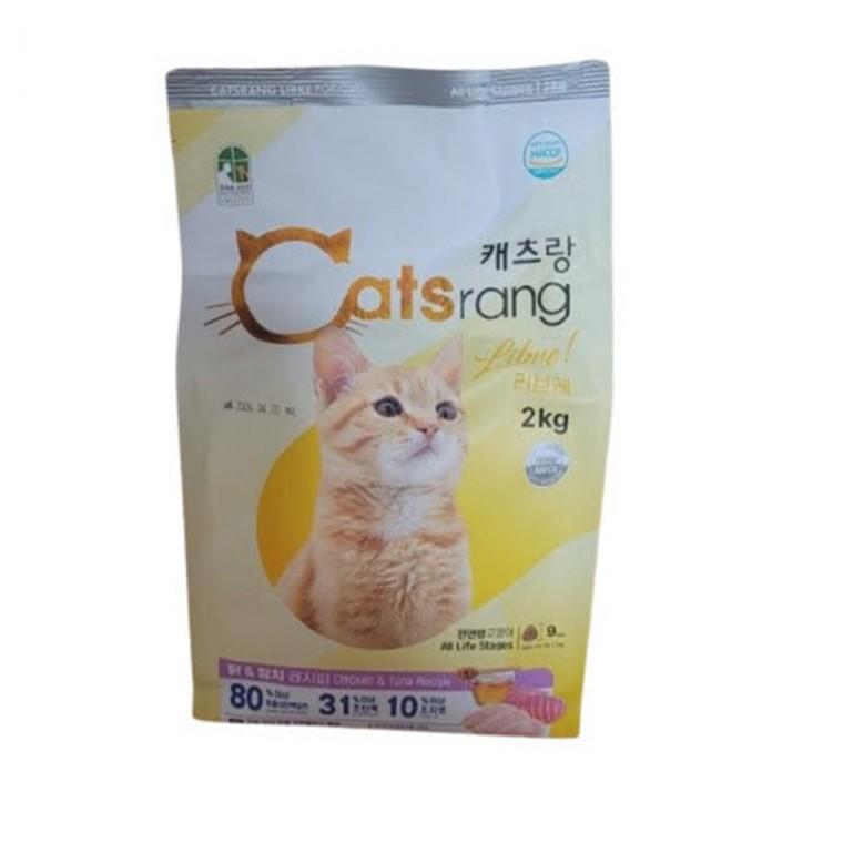 캐츠랑 전연령 리브레 2kg 고양이사료