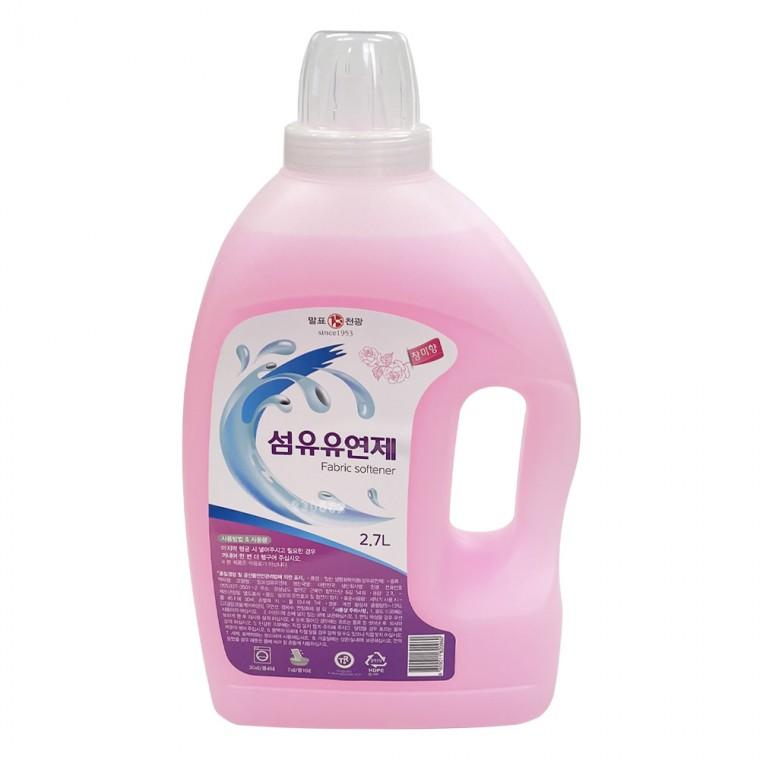 말표 섬유유연제 로즈 2700ml -TJ