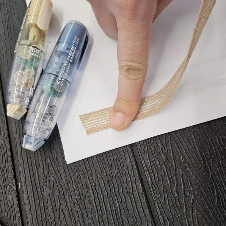 똑딱 노크식 풀테이프